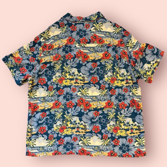 Disney Parks Mickey Mouse Hawaiian Shirt XL - Picture 3 of 7